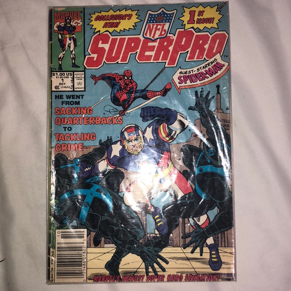 SUPERPRO ISSUE #1 STARRING SPIDER MAN!!